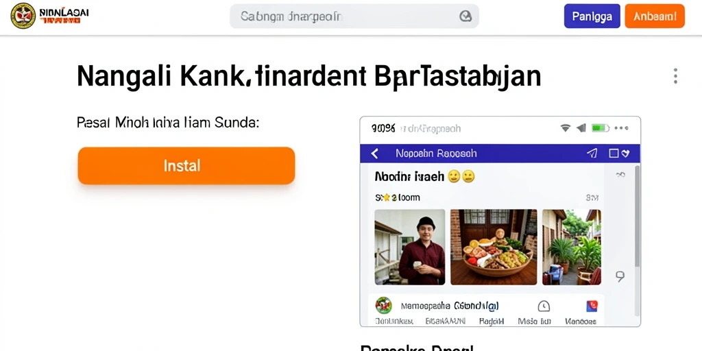Tampilan antarmuka yang ramah pengguna.