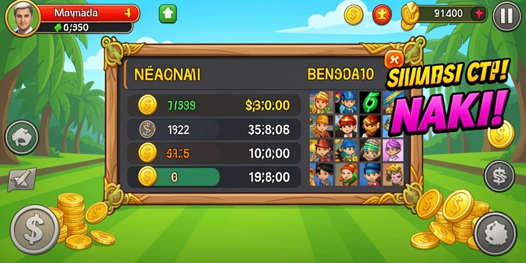 Tampilan awal game yang menawan.