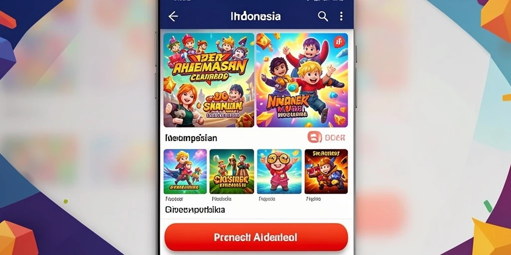Tampilan mesin slot yang menarik dan interaktif.