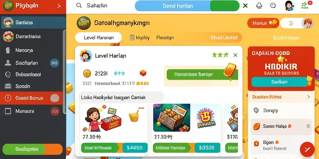 Tampilan antarmuka yang menarik dan mudah digunakan.